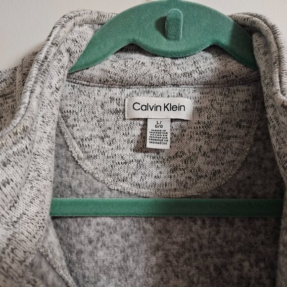 Calvin Klein Zip Up Fleece - Women's Size Large - Picture 8 of 8